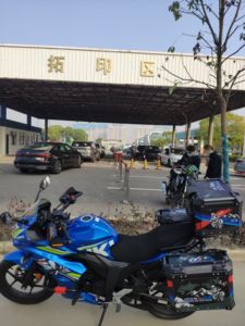 二手济南铃木极客飒 Gixxer 155